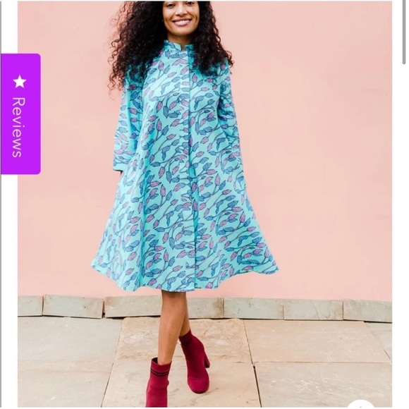 zuri Dresses Zuri Moonflower Dress With Pockets Size Large Poshmark